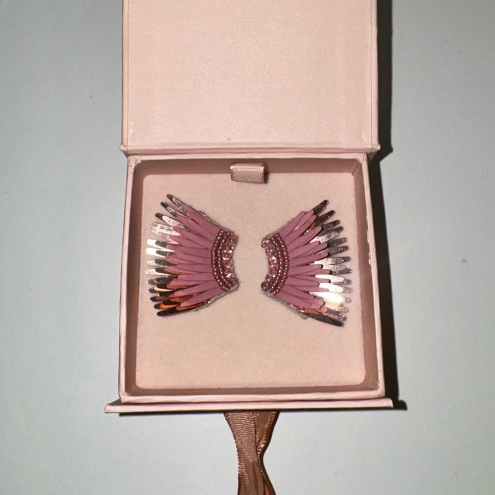 Pink and Gold Mini Madeline Earrings